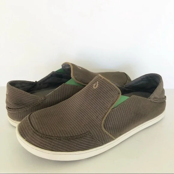 OluKai | Shoes | Olukai Nohea Mesh Slip On Mustang Lime Peel  display picture 1